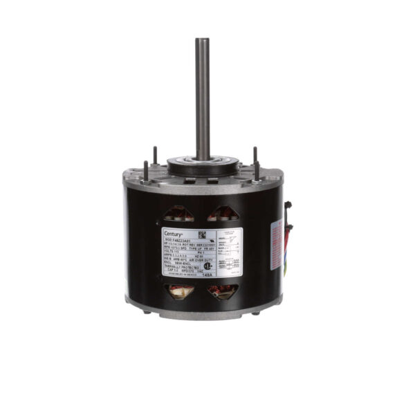 148A - Century - 1/3~1/6HP, 1075RPM, 3SPDs, 115V, 5.3~3A, F48Y, SEMI ENCL, 1Ph
