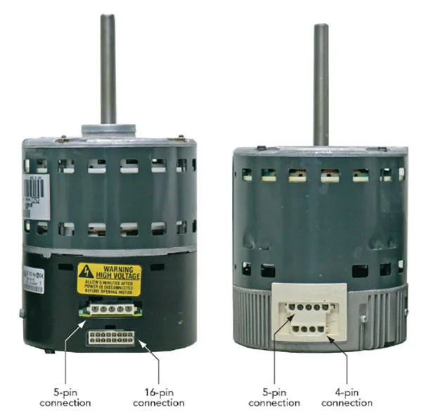 6205X - GENTEQ - 1/2HP, ECM X13, 1Ph , 115/230V, 1075RPM, AC Motor - Image 2